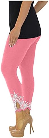 Ideologija joga hlače za trčanje srednje duljine elastične hlače tajice za žene joga struk Sport Fitness tiskane hlače za vježbanje
