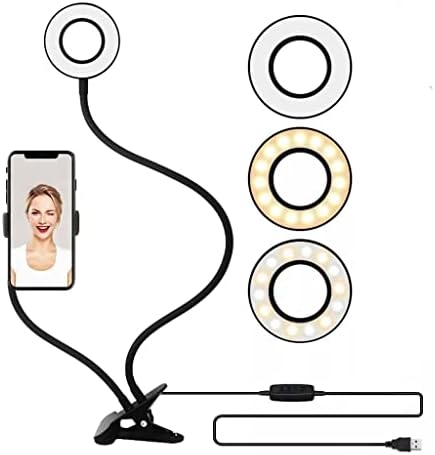 ; Stolna prstenasta svjetla za snimanje studijsko svjetlo s držačem telefona za video fotografiju šminke