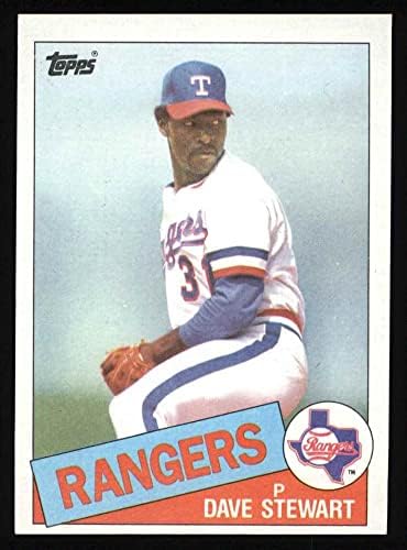 1985 Topps 723 Dave Stewart Texas Rangers NM/MT Rangers