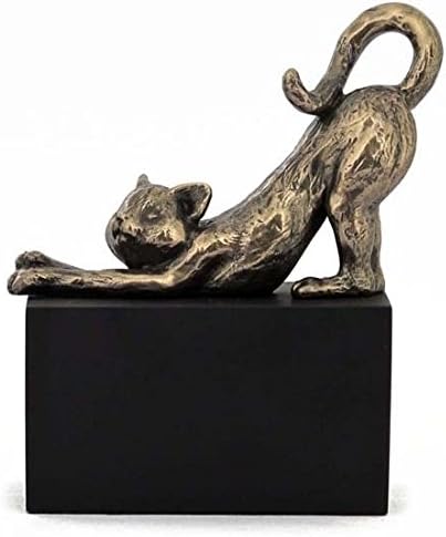 4,25 inča mačka - nakon lijepe figurice za hladno lijevanje brončane figurice