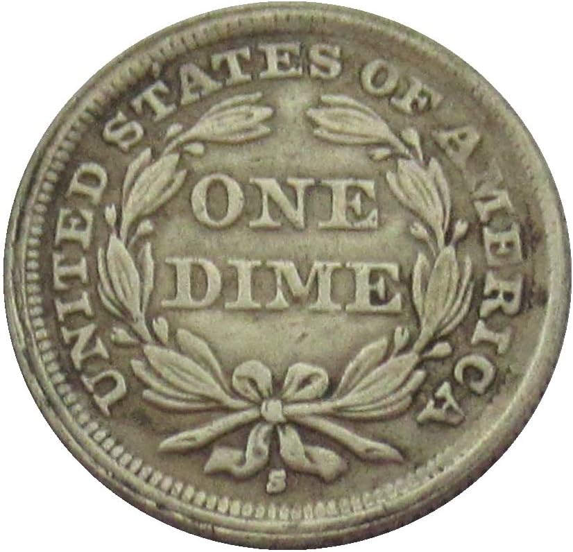 Američka zastava 10 Cent 1860 Srebrna replika Replika komemorativna kovanica