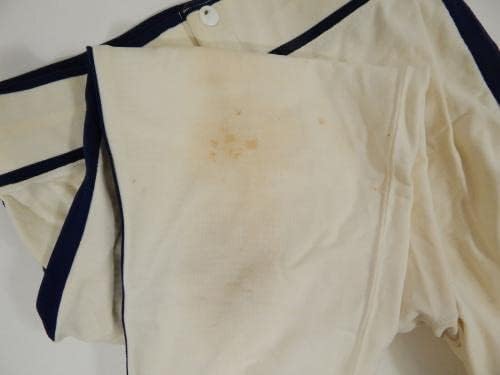 1982. Houston Astros Dickie Thon 10 Igra Koristila bijele hlače 31-24 DP27331 - Igra korištena MLB hlače