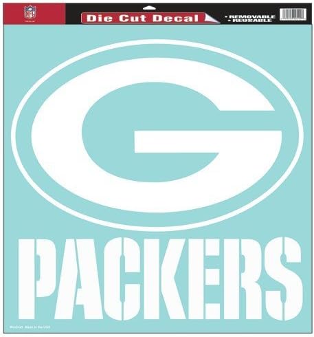 Wincraft Green Bay Packers 18 x18 naljepnica za rez