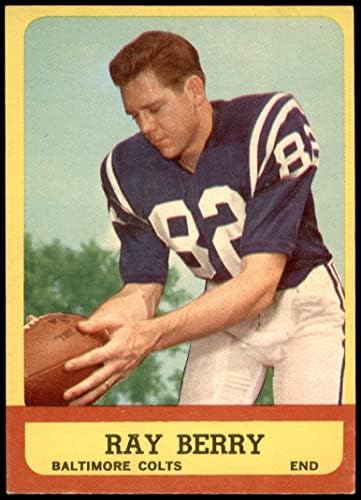 1963. Topps nogomet 4 Raymond Berry Baltimore Colts izvrsno