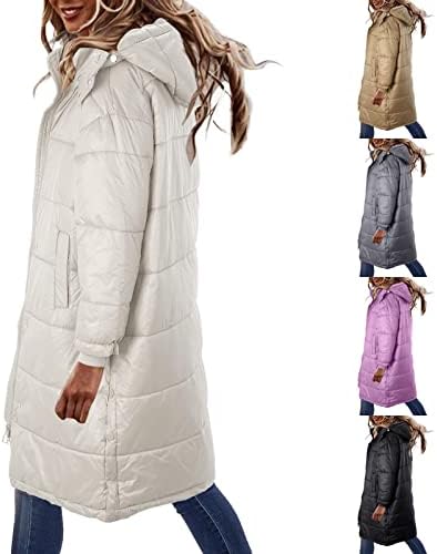 Dolje jakna žena dugački odlomak zadebljana labava modna kapica satenski kožni kaput plus veličina
