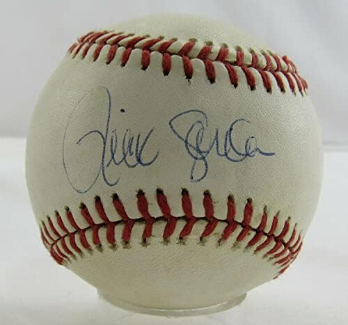 Ricky Jordan potpisao je automatsko autogram Rawlings Baseball B108 - Autografirani bejzbols