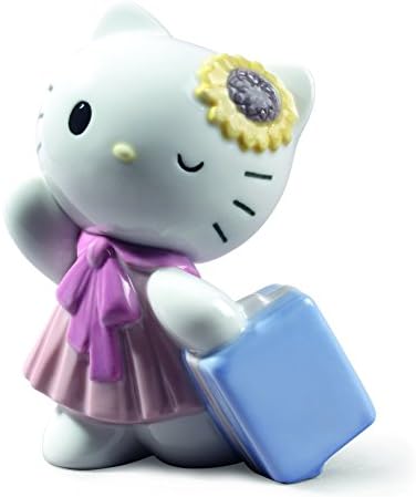 Nao putuje s Hello Kitty. Porculan Hello Kitty figura.