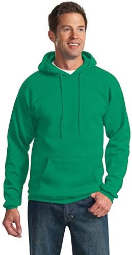 Port & Company muški visoki Ultimate pulover s kapuljačom s kapuljačom PC90HT -Kelly 4xlt