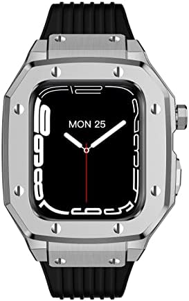 Maalya Alloy Watch remen za Apple Watch Series 8 7 6 5 4 SE 45 mm 42 mm 44 mm modifikacija mod kit remen za sat