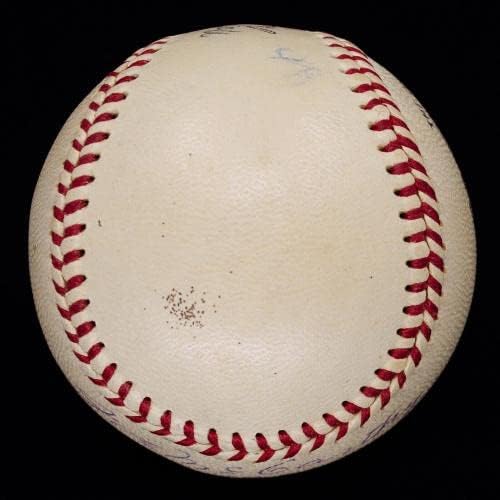 Izuzetni Joe McCarthy 1956 Single potpisani baseball Hof D. 1978 JSA LOA - Autografirani bejzbols