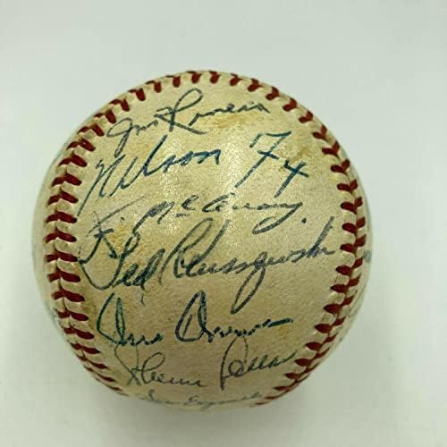 1959. Chicago White Sox al Champs ekipa potpisala bejzbol Nellie Fox JSA Coa - Autographd Baseballs