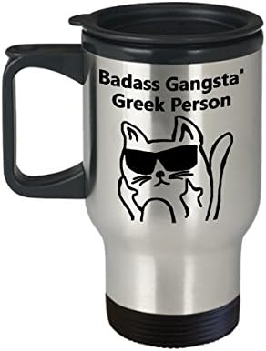 Badass gangsta 'grčka osoba kava