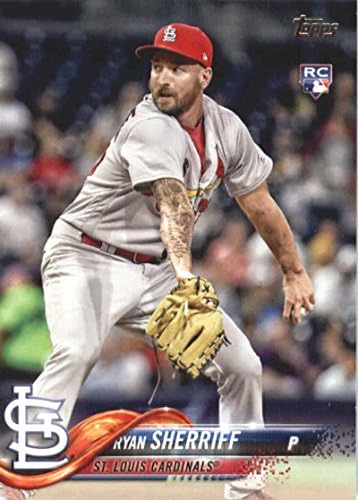 2018 Topps Series 2698 Ryan Sherriff St. Louis Cardinals Rookie Baseball Card - GotBaseballCards