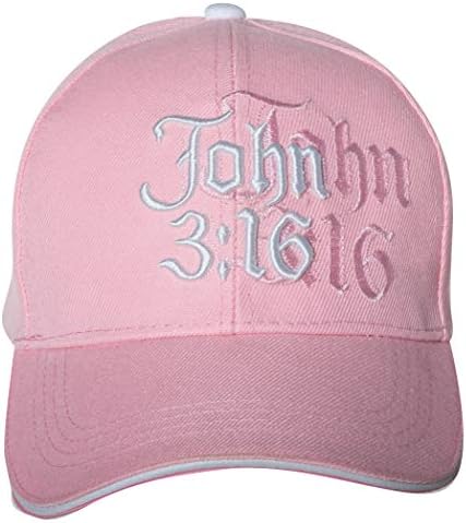 Ivan 3:16 šešir-vjerska Biblija, kršćanska vjera u Isusa, Vjerski vezeni šešir