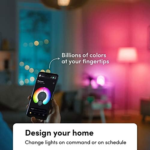 LIFX color, A19 1100 lumena, pametna led lampica za Wi-Fi, milijarde boja i bijele boje, nije potreban adapter, radi Alexa, Hej Google,