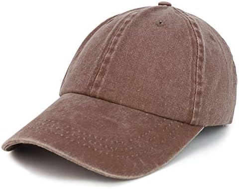 Modna trgovina, niskoprofilna bejzbolska kapa od pamučnog kepera obojena nestrukturiranim pigmentom