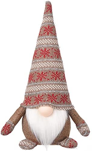 Funoasis ručno izrađen božićni plišani gnomi dom tomte gnome za sva godišnja doba švedski patuljasti figurice kave ukrasi za kut od