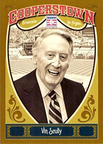 2013. Baseball kartica Panini Cooperstown 65 Vin Scully Mint