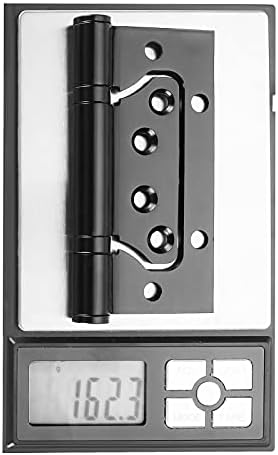 12 pakiranje 4x3 inča šarke bez mortise vrata Matte šarke s crnim vratima - Hardver Goldenwarm vrata šarki od nehrđajućeg čelika, jednostavna