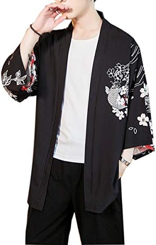 Seidarise muške jakne haori kimono kardigan yukata noragi happi kaput