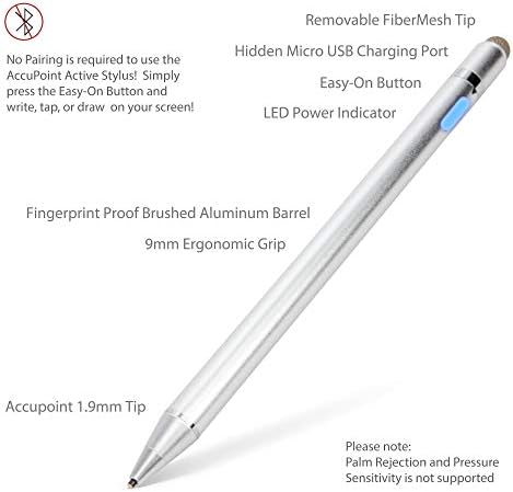 BoxWave Stylus olovka kompatibilna s LG Harmony 2 - AccuPoint Active Stylus, Electronic Stylus s ultra finim vrhom za LG Harmony 2