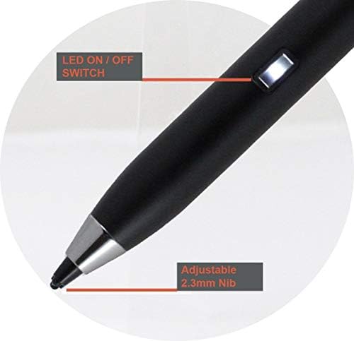 Broonel Black Fine Point Digital Active Stylus olovka kompatibilna s Huawei MediaPad M5 8.4