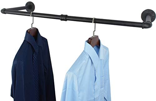 ; Industrijska željezna cijev odjeća vješalica za odjeću zidni ormar šipka maloprodajna vitrina ormar organizator za odlaganje odjeće