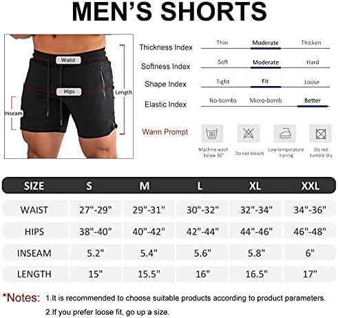 ; Muške kratke hlače za vježbanje 5-inčne brzosušeće sportske kratke hlače za muškarce sportske kratke hlače za trčanje s džepovima
