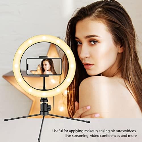 Svijetli selfie prsten s trobojnim pozadinskim osvjetljenjem kompatibilan s vašim 10-inčnim 5-inčnim 10-inčnim daljinskim upravljačem